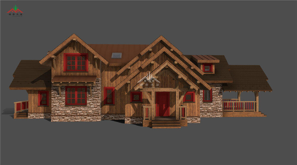 木屋別墅效果圖