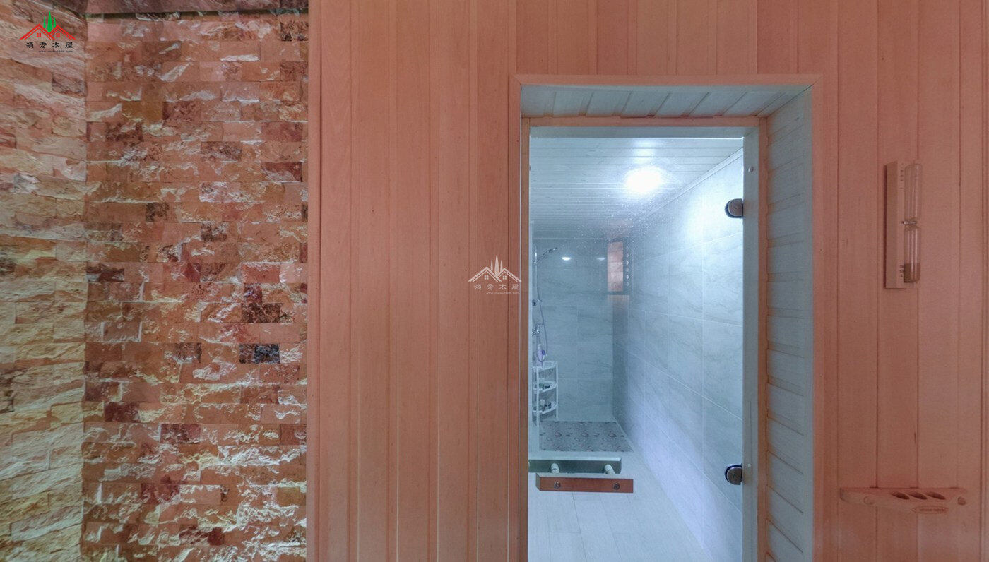 出口芬蘭99個(gè)平方單層重型木屋別墅