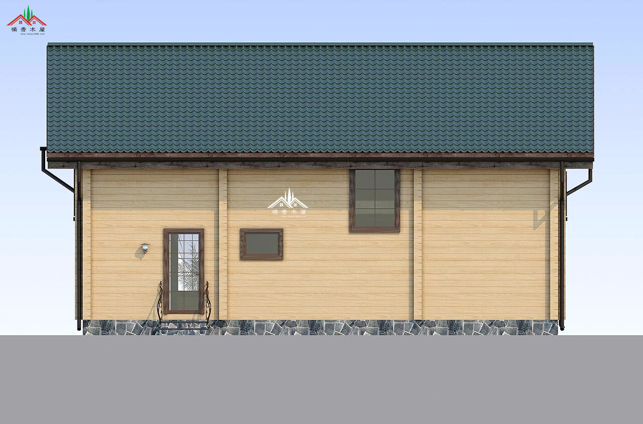 三房?jī)蓮d木屋別墅