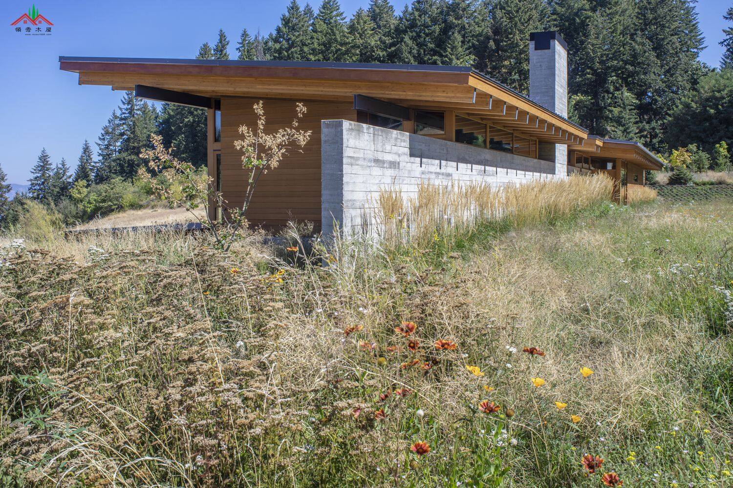 出口芬蘭現(xiàn)代風(fēng)格平頂度假木屋