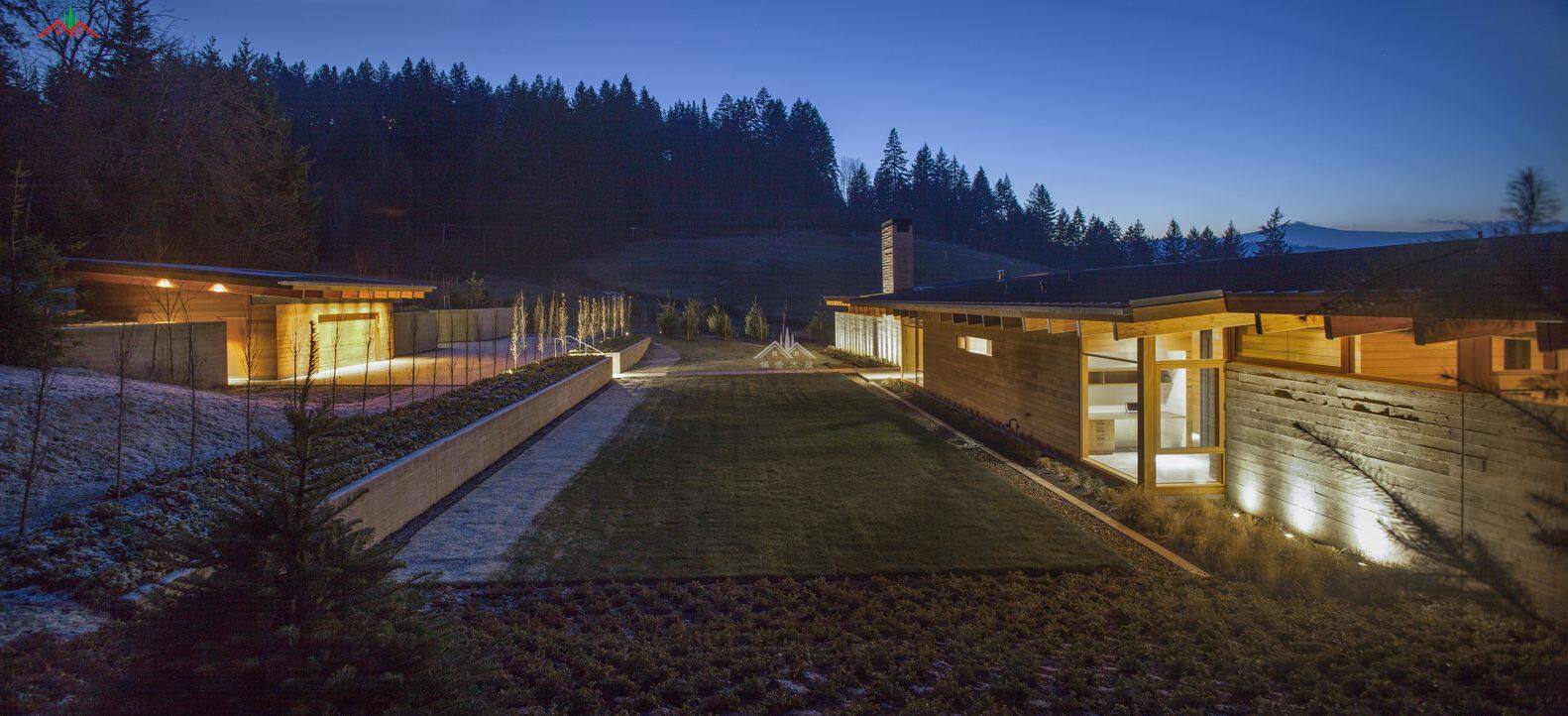 出口芬蘭現(xiàn)代風(fēng)格平頂度假木屋