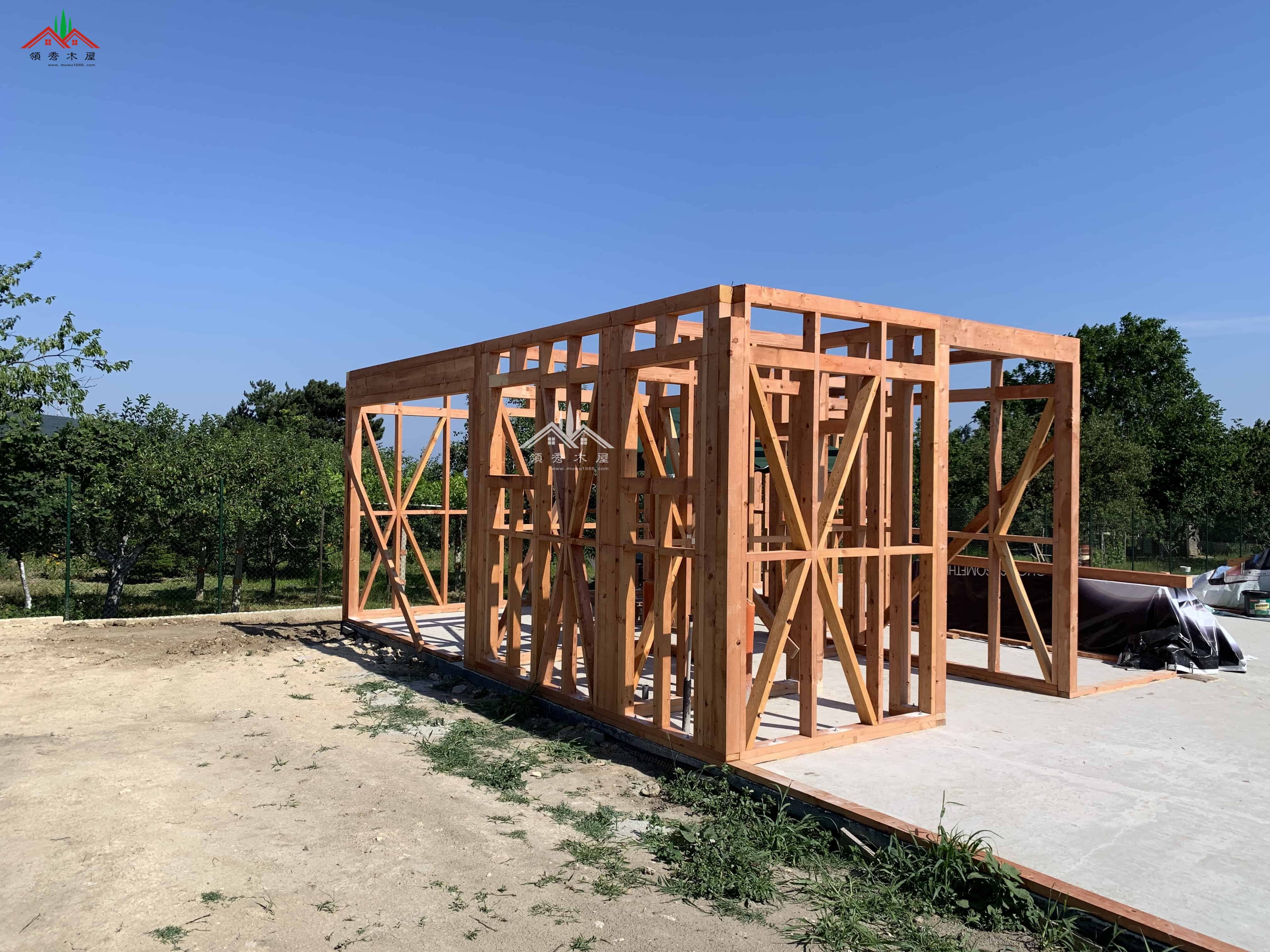 桂林陳總輕型雙層木屋別墅