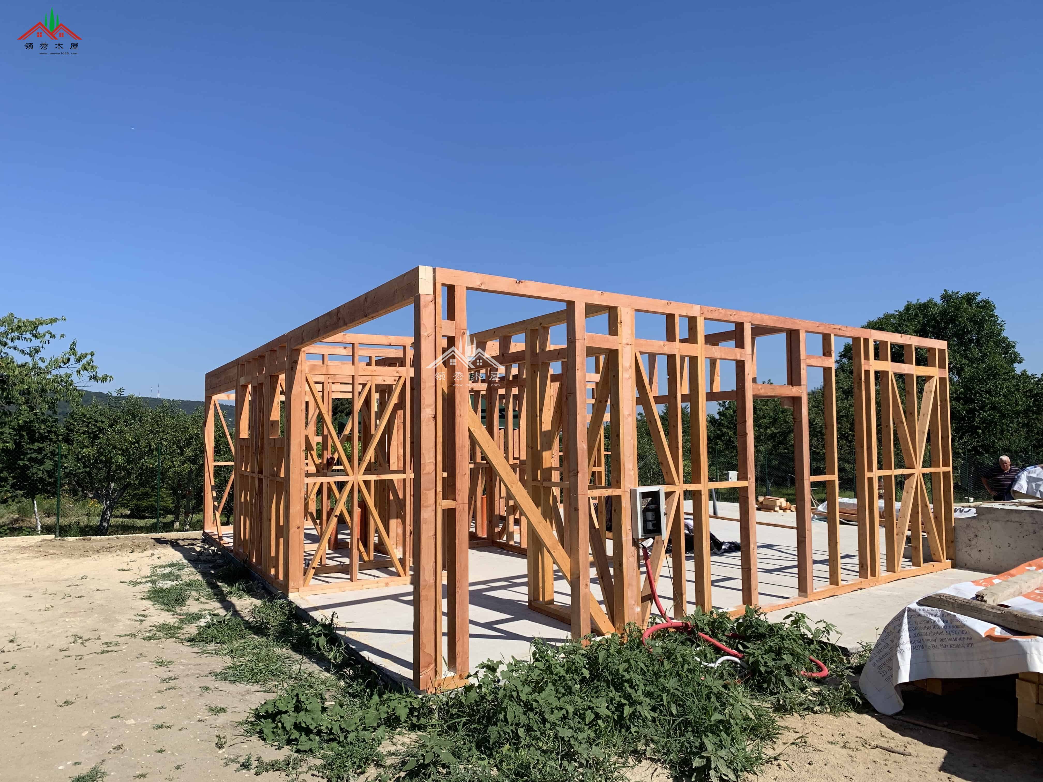 桂林陳總輕型雙層木屋別墅