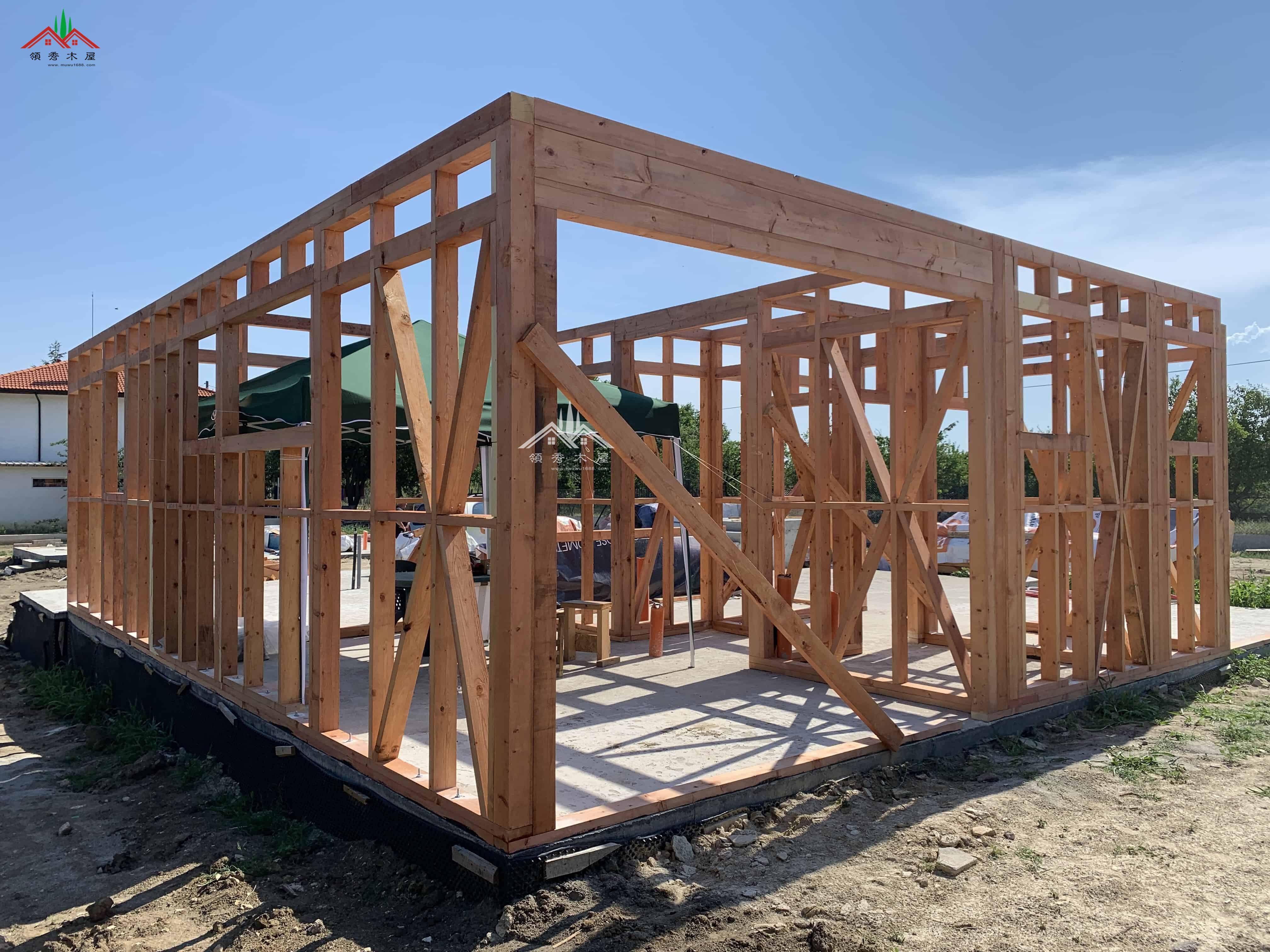 桂林陳總輕型雙層木屋別墅