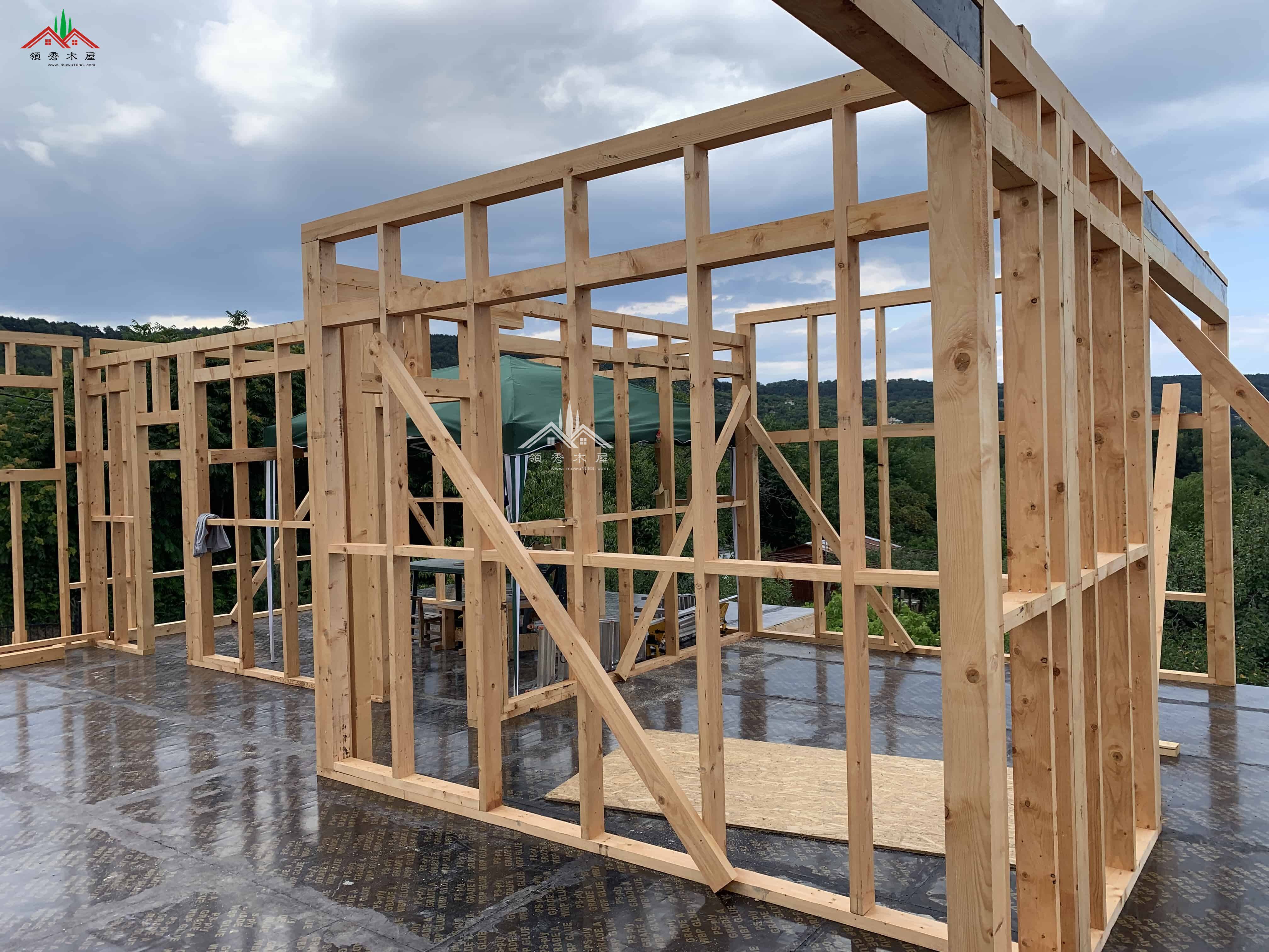 桂林陳總輕型雙層木屋別墅