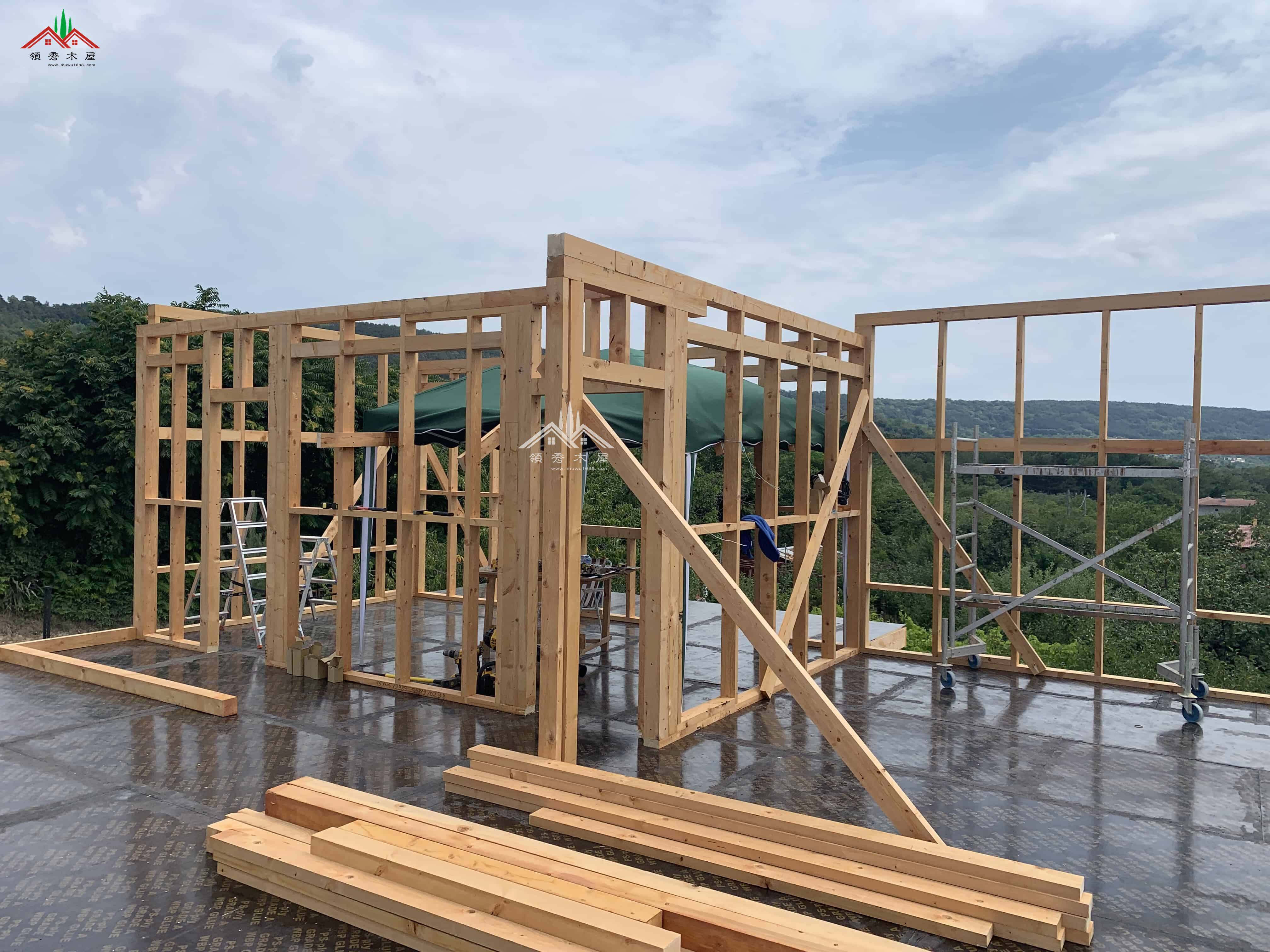 桂林陳總輕型雙層木屋別墅