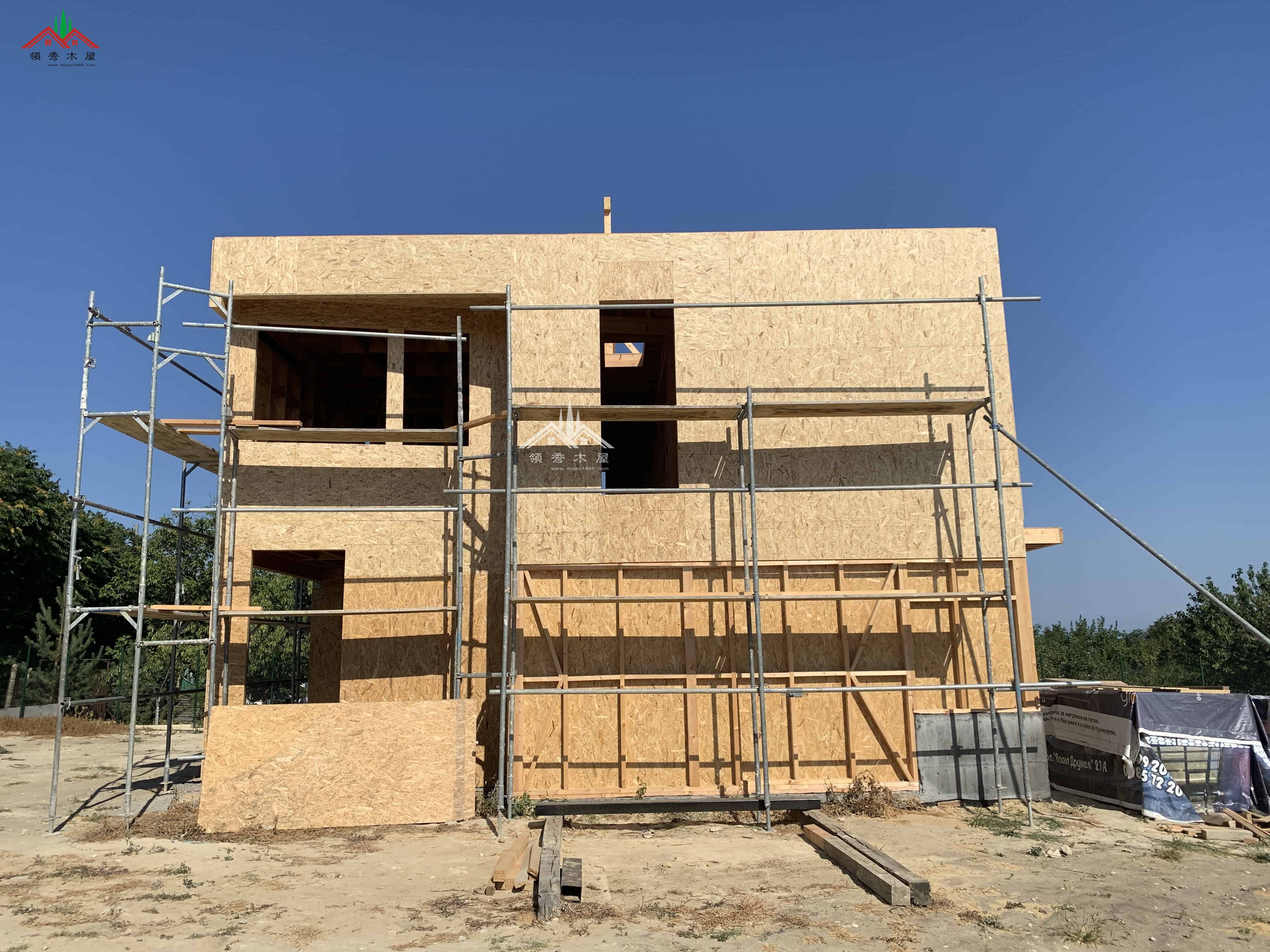 桂林陳總輕型雙層木屋別墅