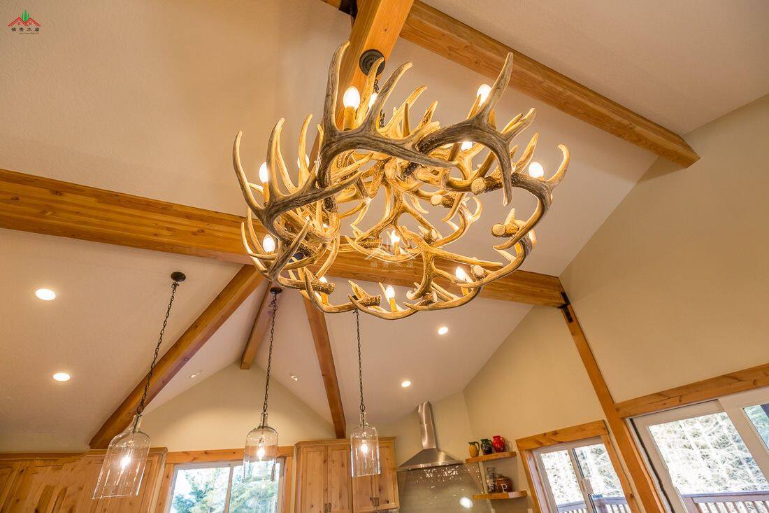 谷倉風格梁柱型木屋別墅