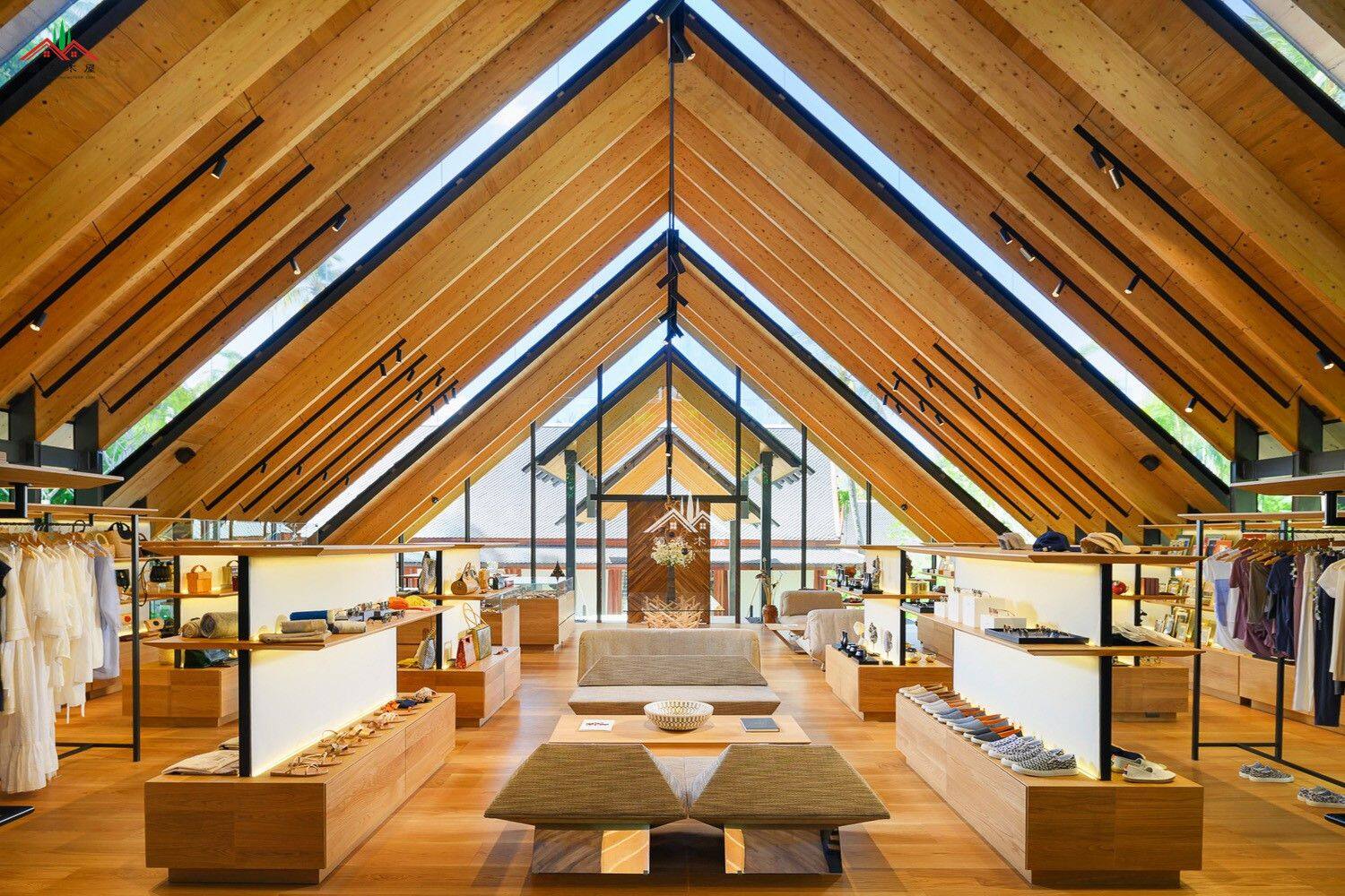 東南亞風(fēng)格商業(yè)中心木屋