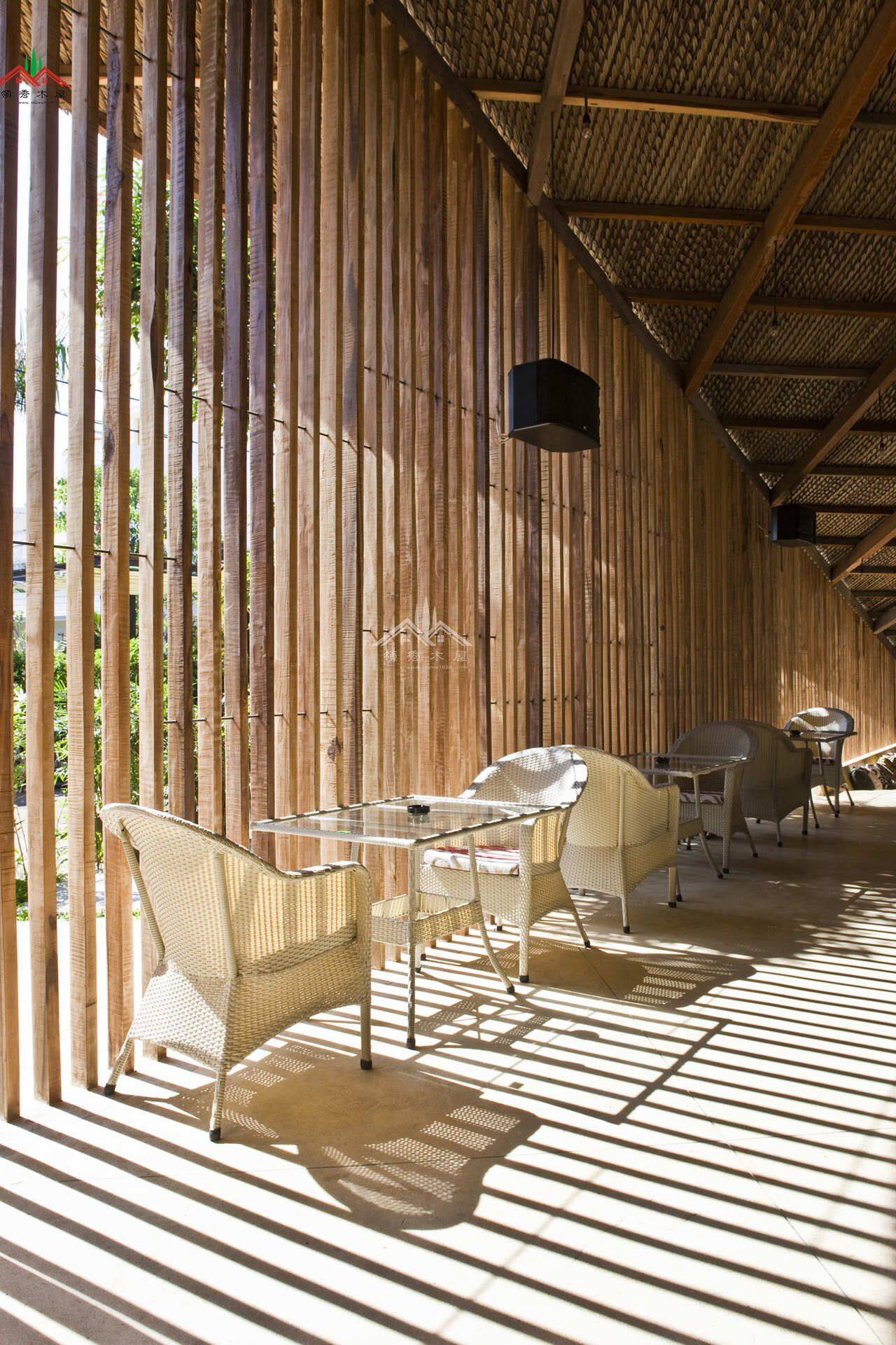 咖啡廳接待中心木房子