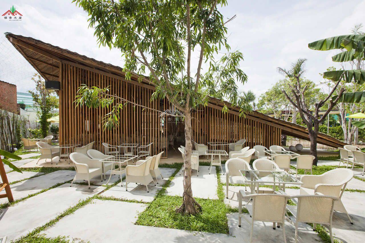 咖啡廳接待中心木房子