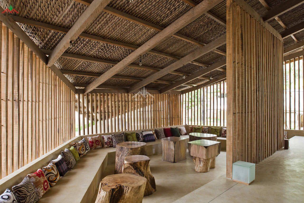 咖啡廳接待中心木房子