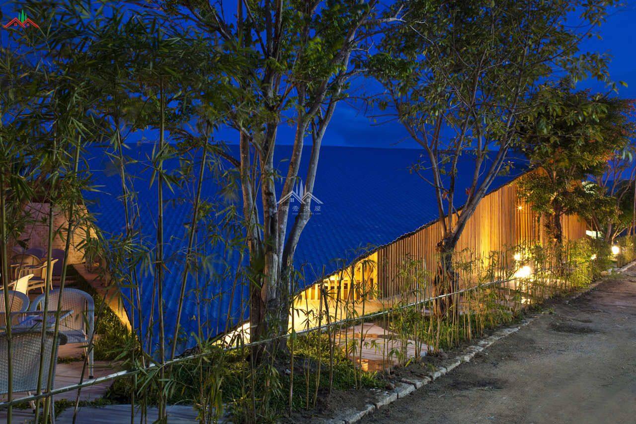 咖啡廳接待中心木房子