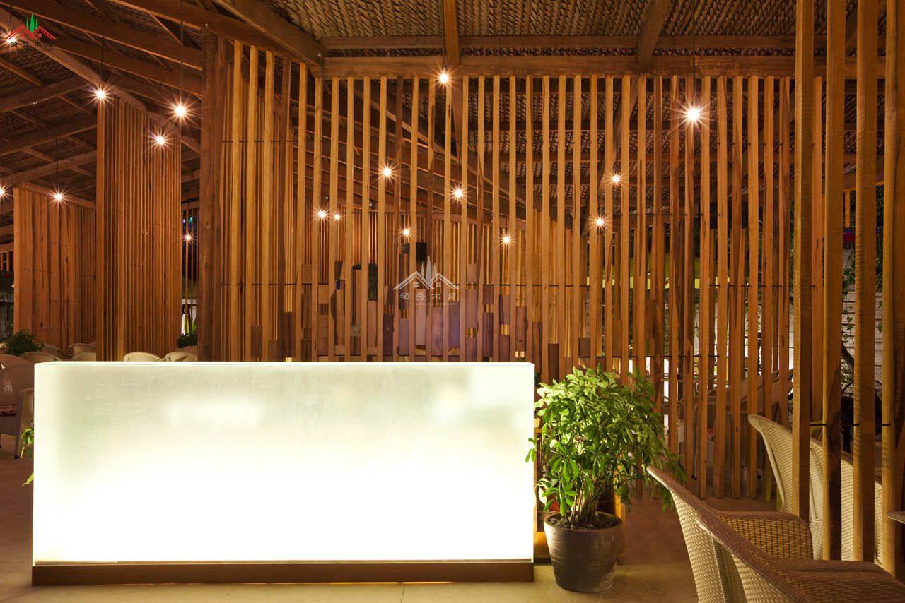 咖啡廳接待中心木房子