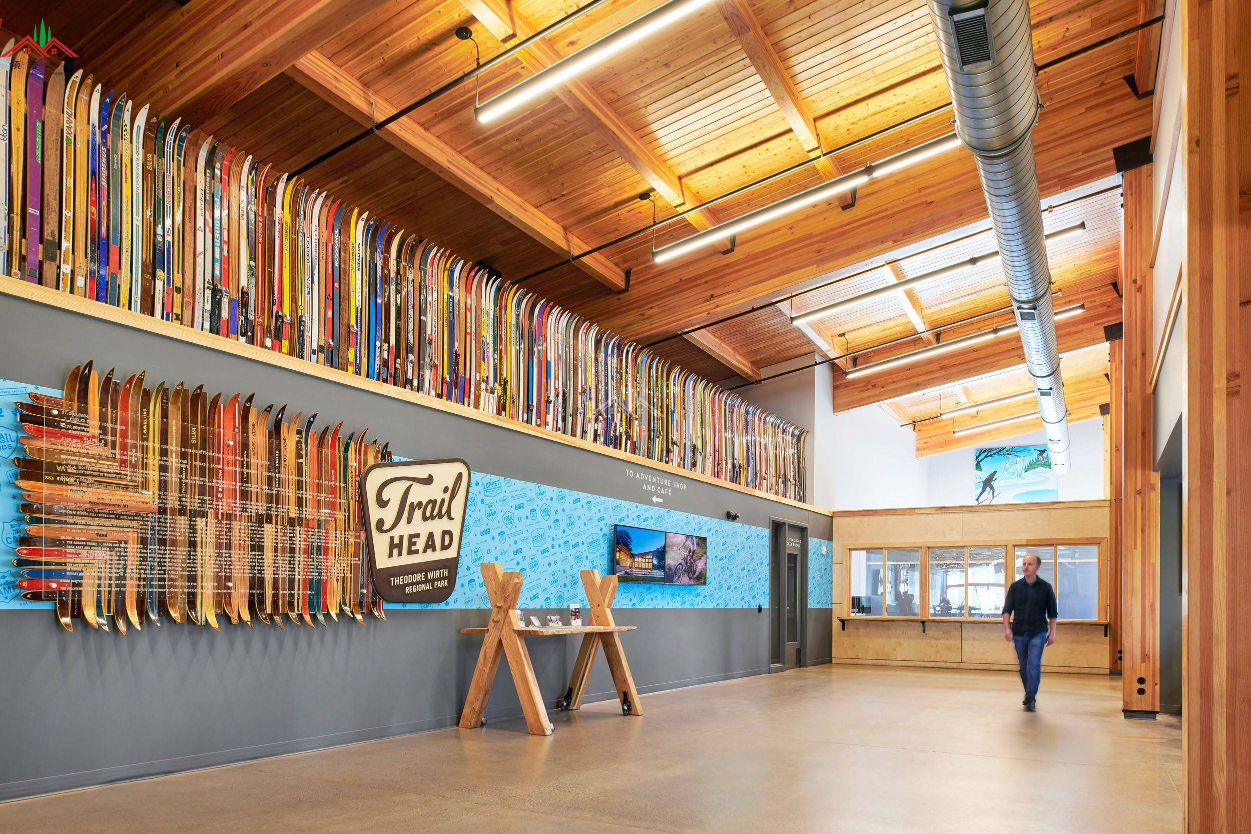 公園主題木結(jié)構(gòu)活動(dòng)中心