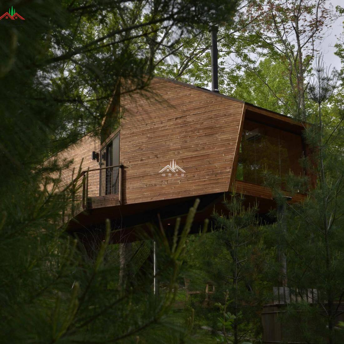 高吊腳森林樹屋