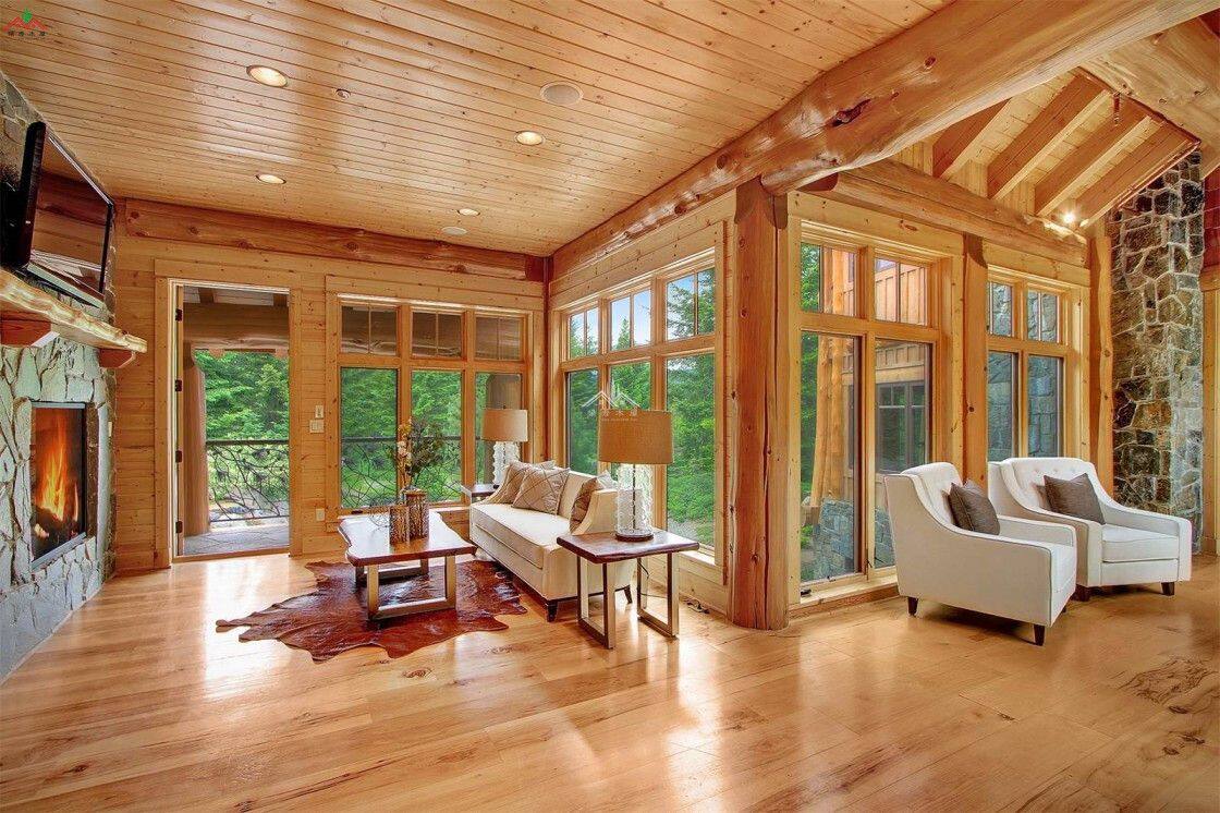 高檔豪華木別墅