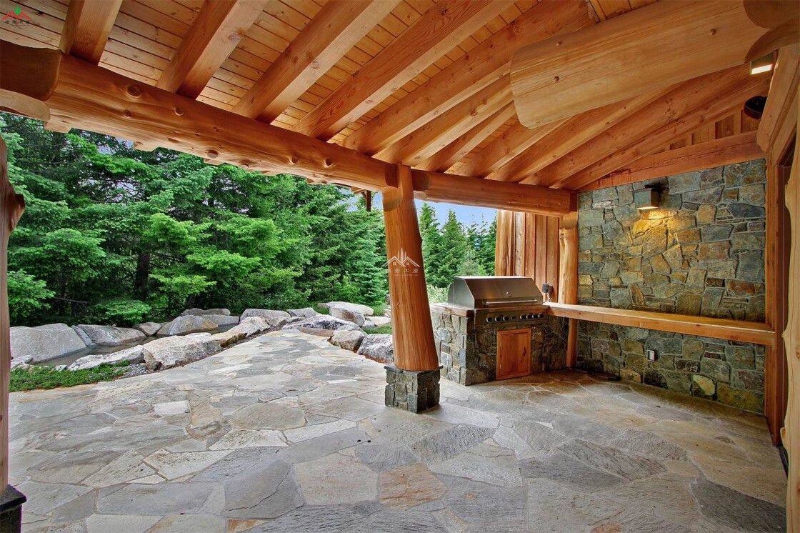 高檔豪華木別墅