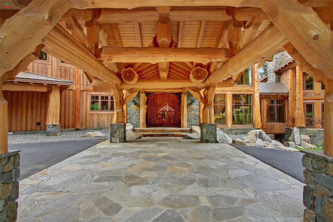 高檔豪華木別墅