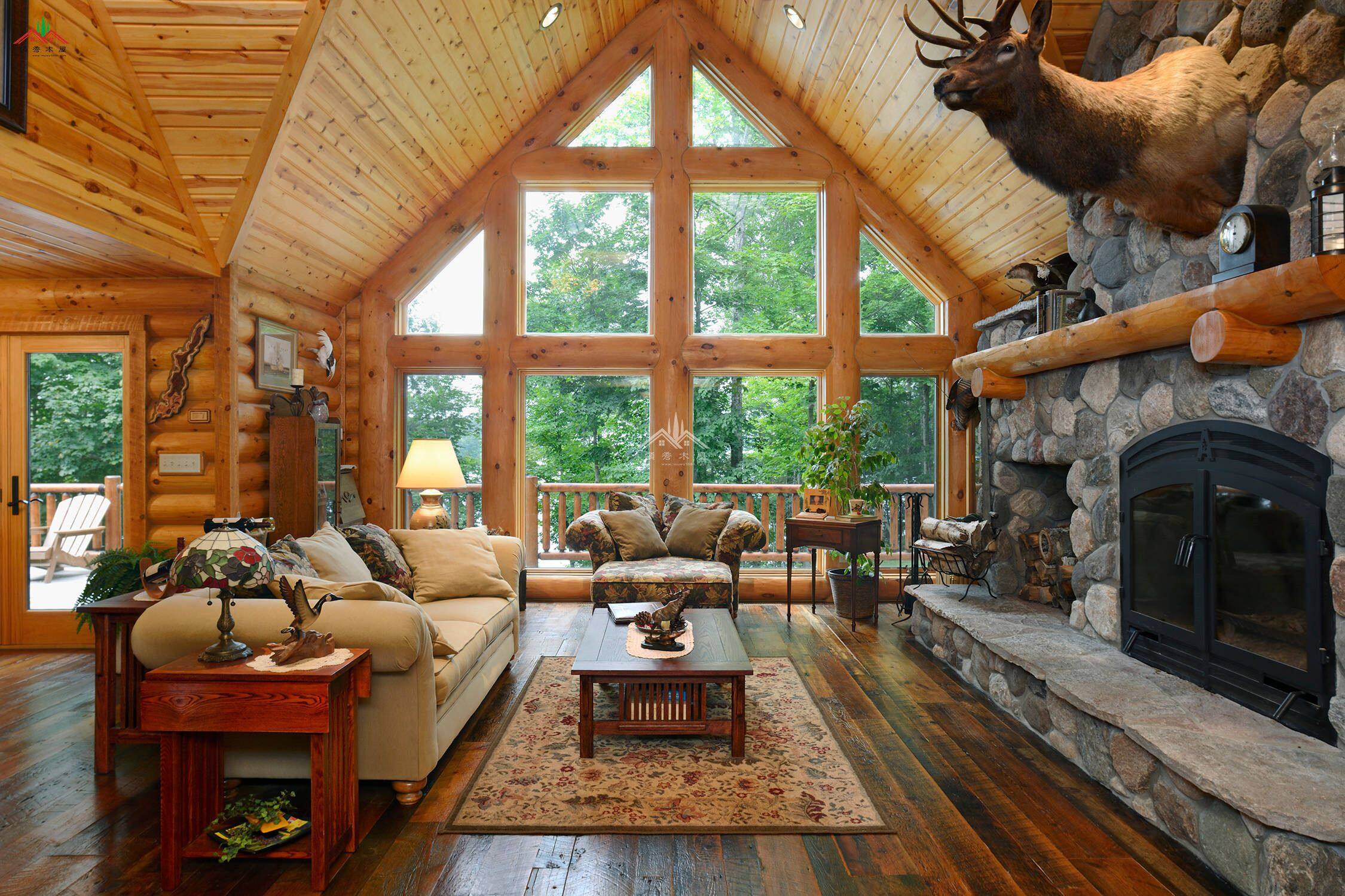 原木頭別墅酒店