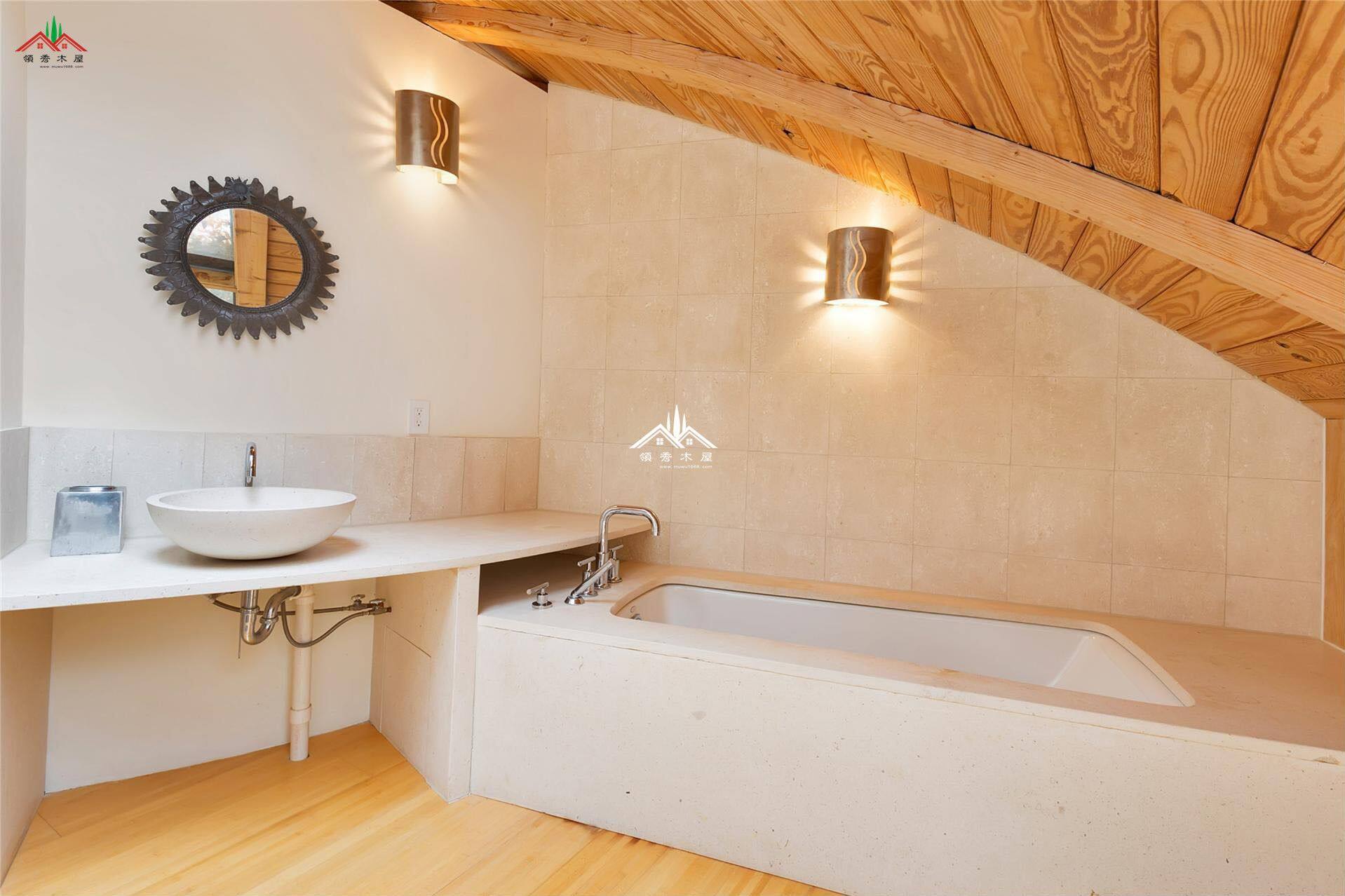 飛碟形狀的度假小木屋