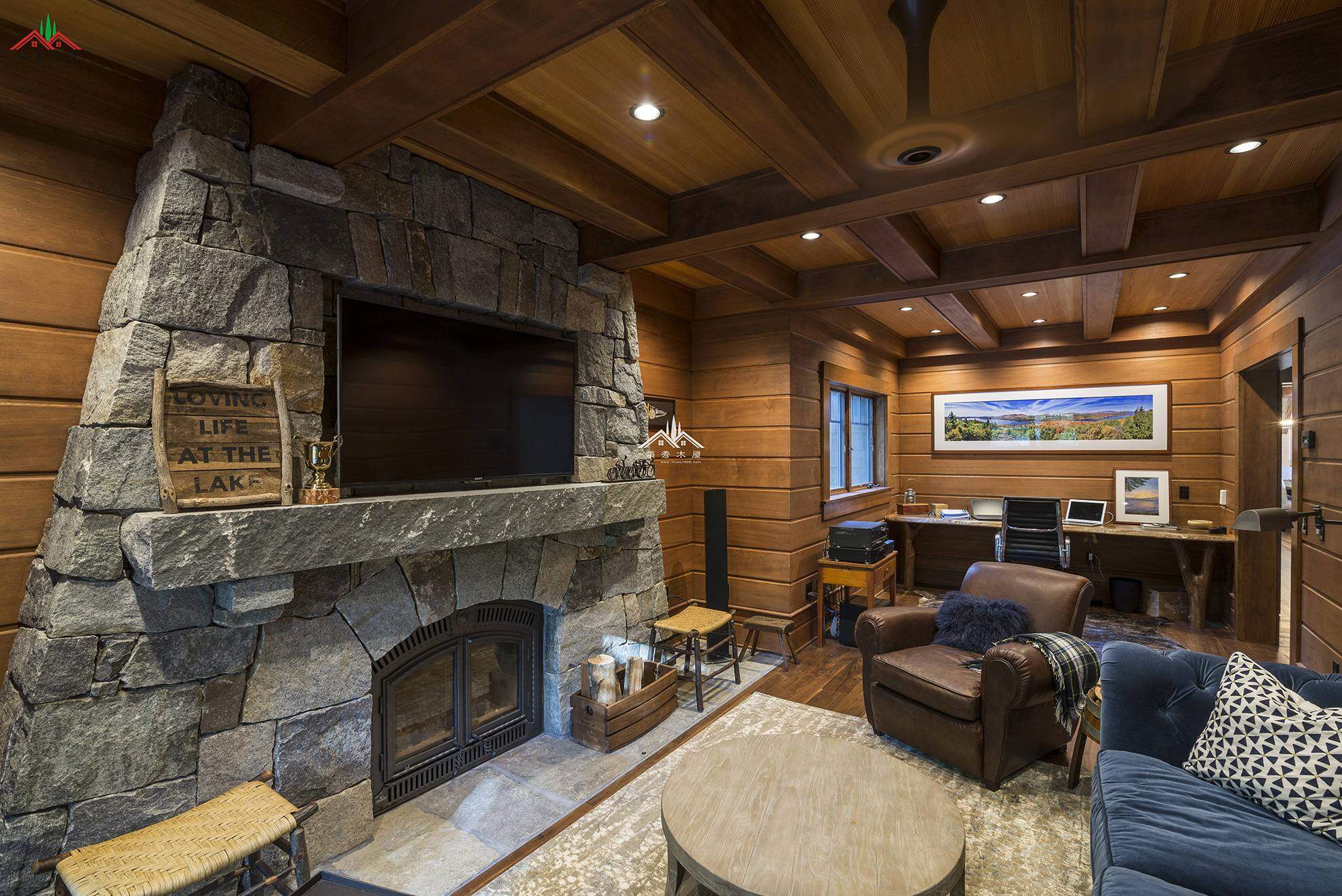 山西梁柱木別墅