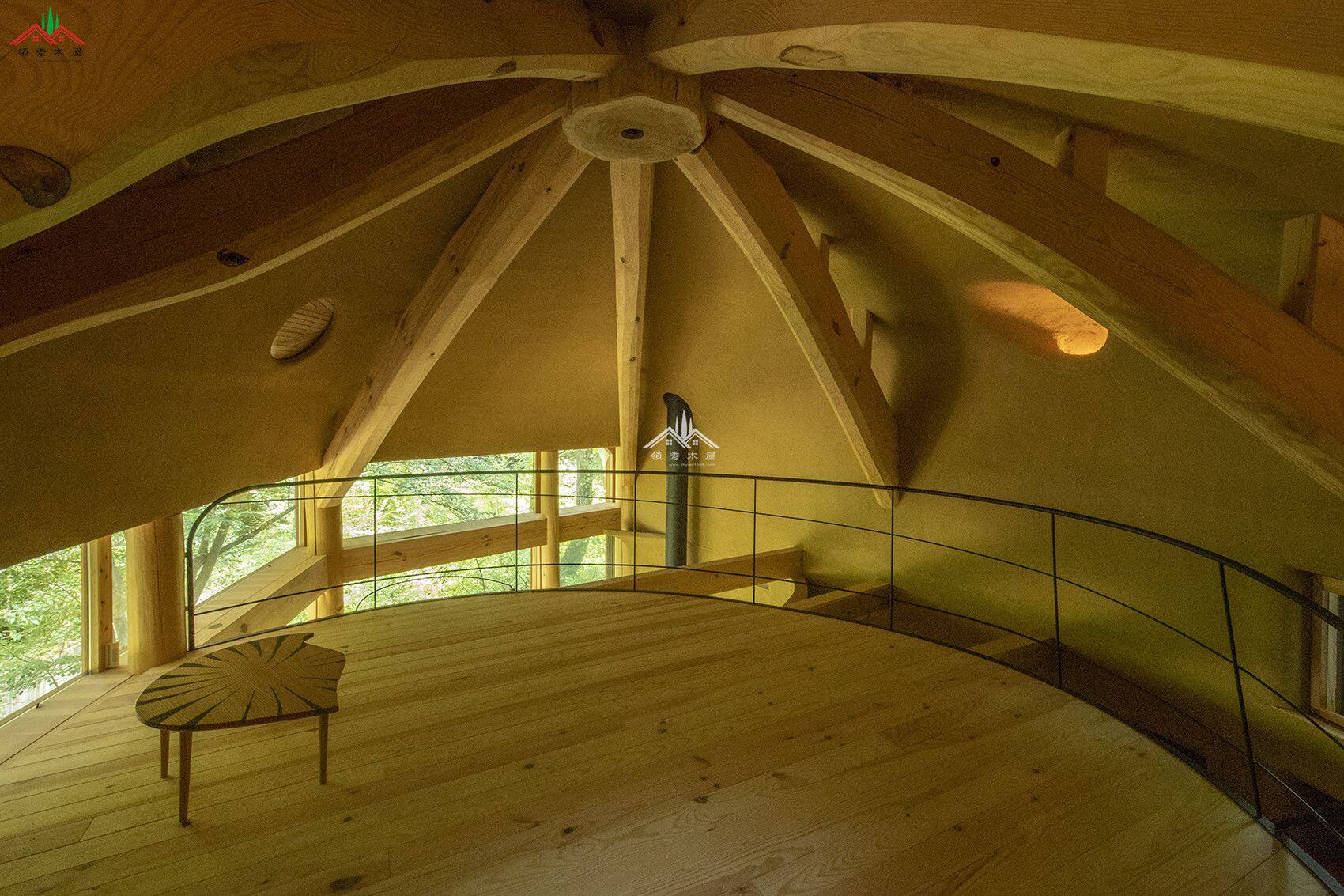 雞蛋殼外形民宿木屋