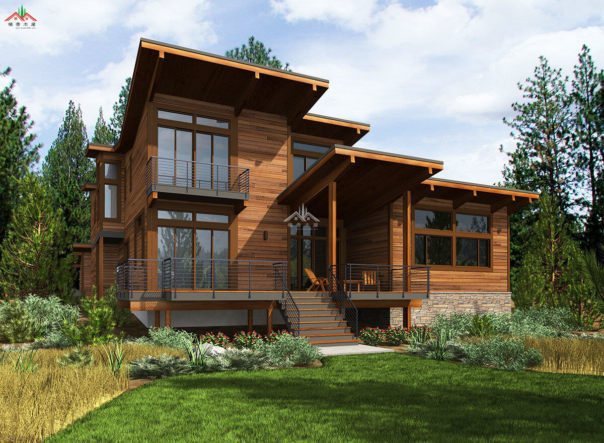 木屋別墅效果圖