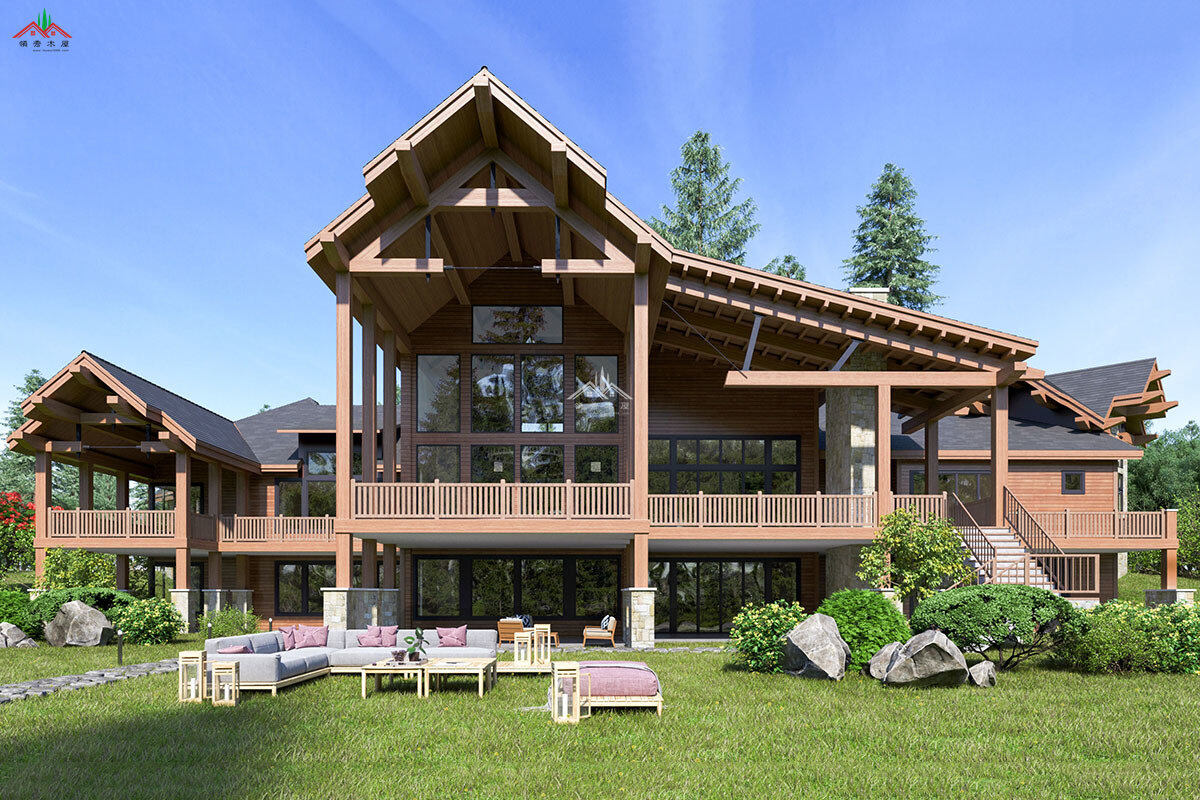 木屋別墅效果圖