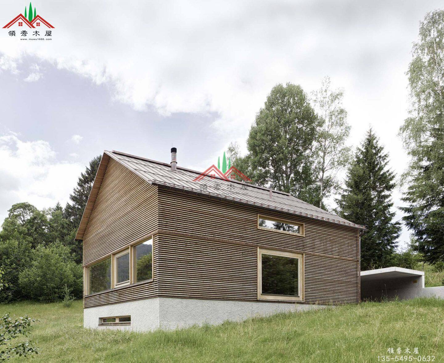 外觀樸素的鄉(xiāng)村木屋 (2).jpg