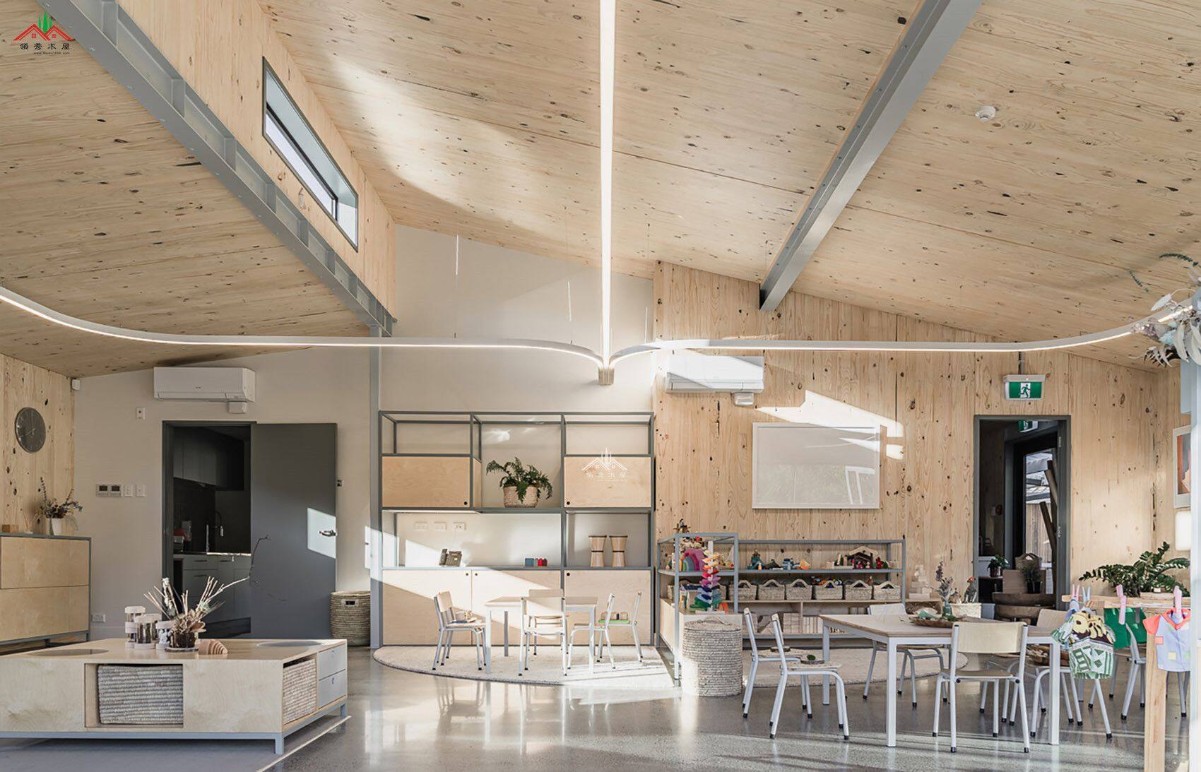 幼兒園教育中心木屋