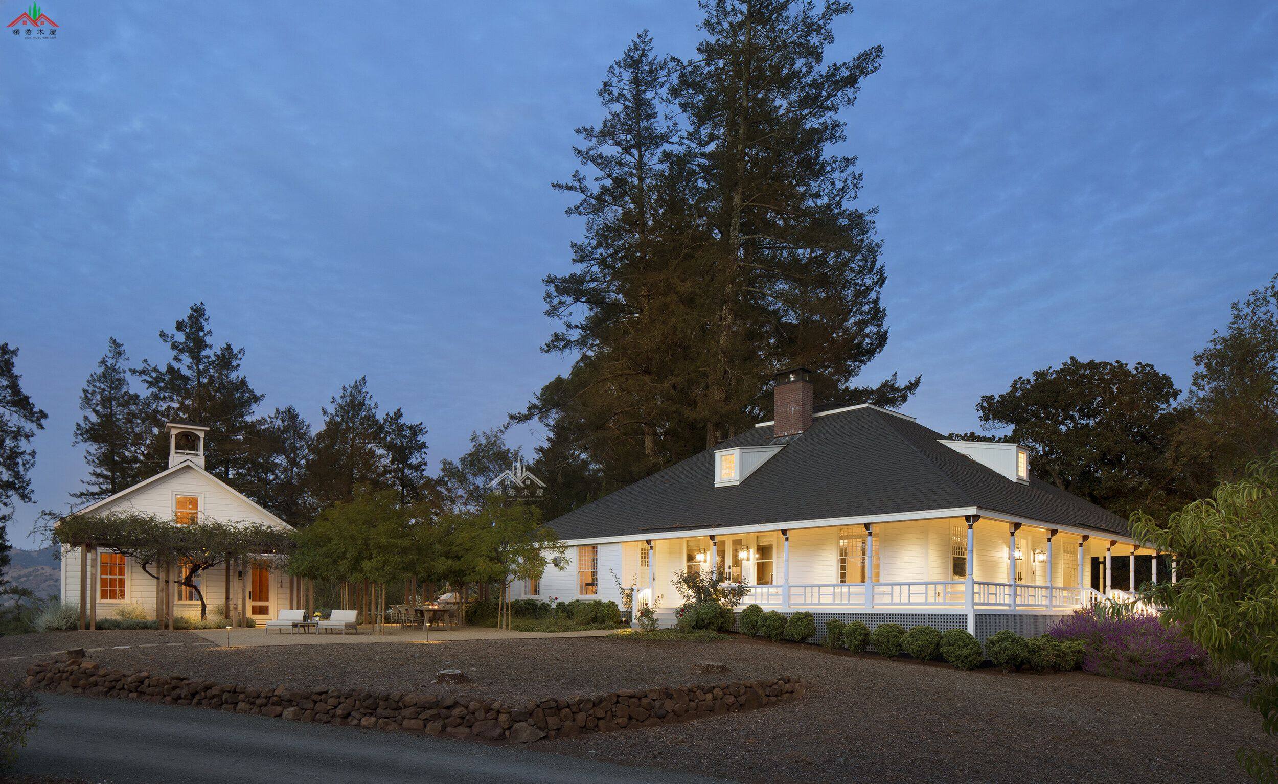 歐式鄉(xiāng)村風(fēng)格木屋別墅