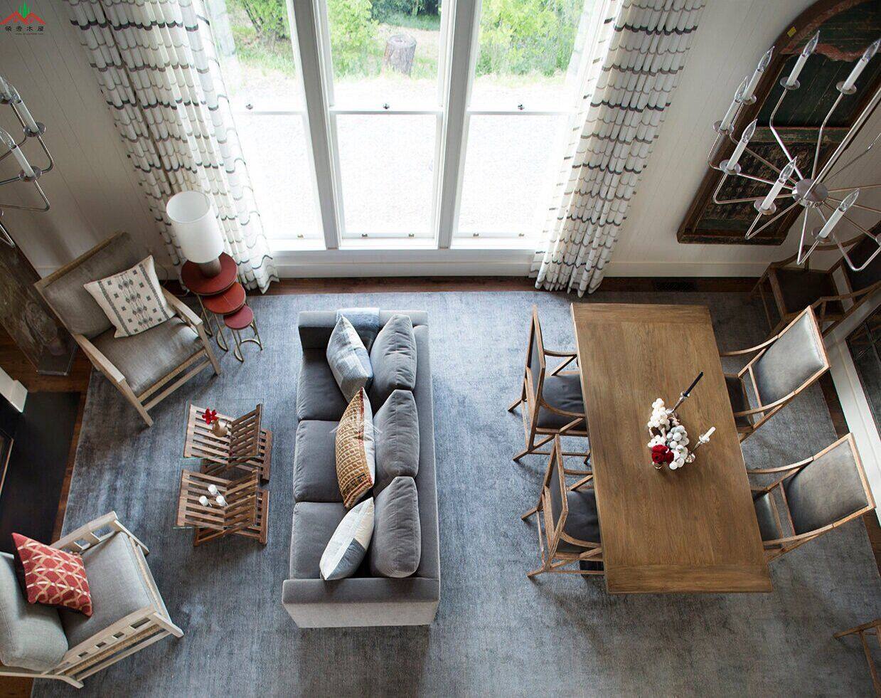 歐式鄉(xiāng)村風(fēng)格木屋別墅