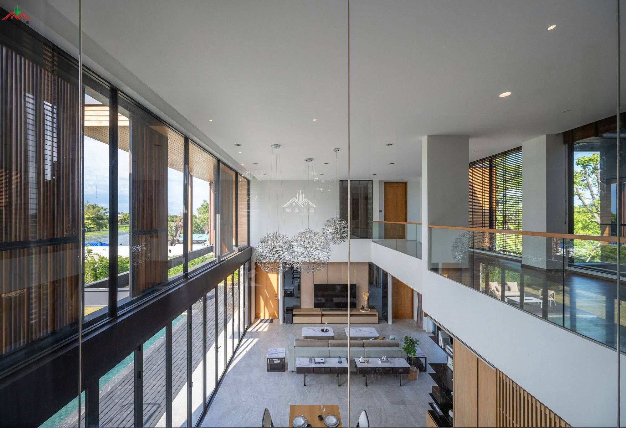 創(chuàng)意特色木別墅住宅