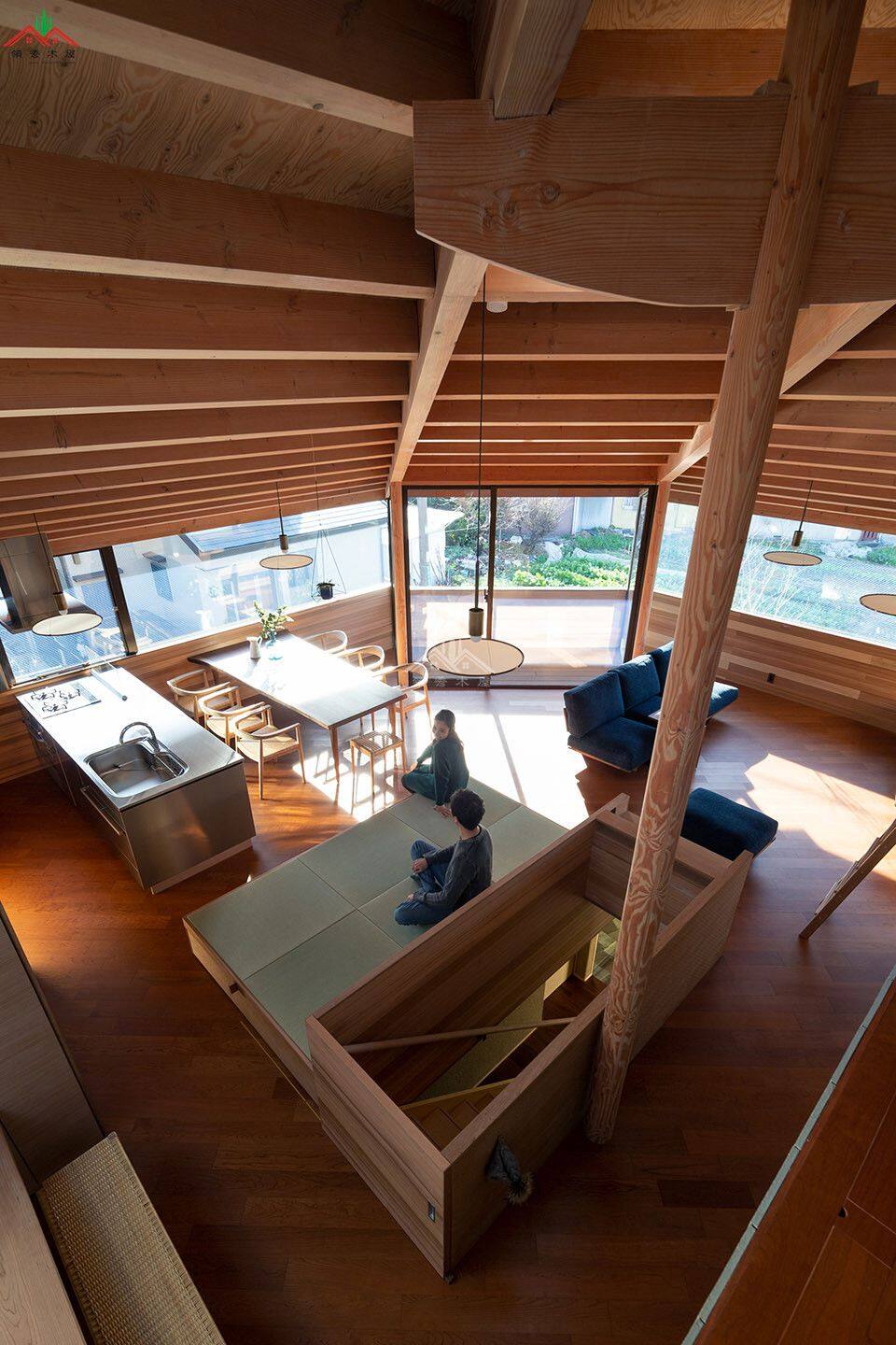 轉角木結構改造