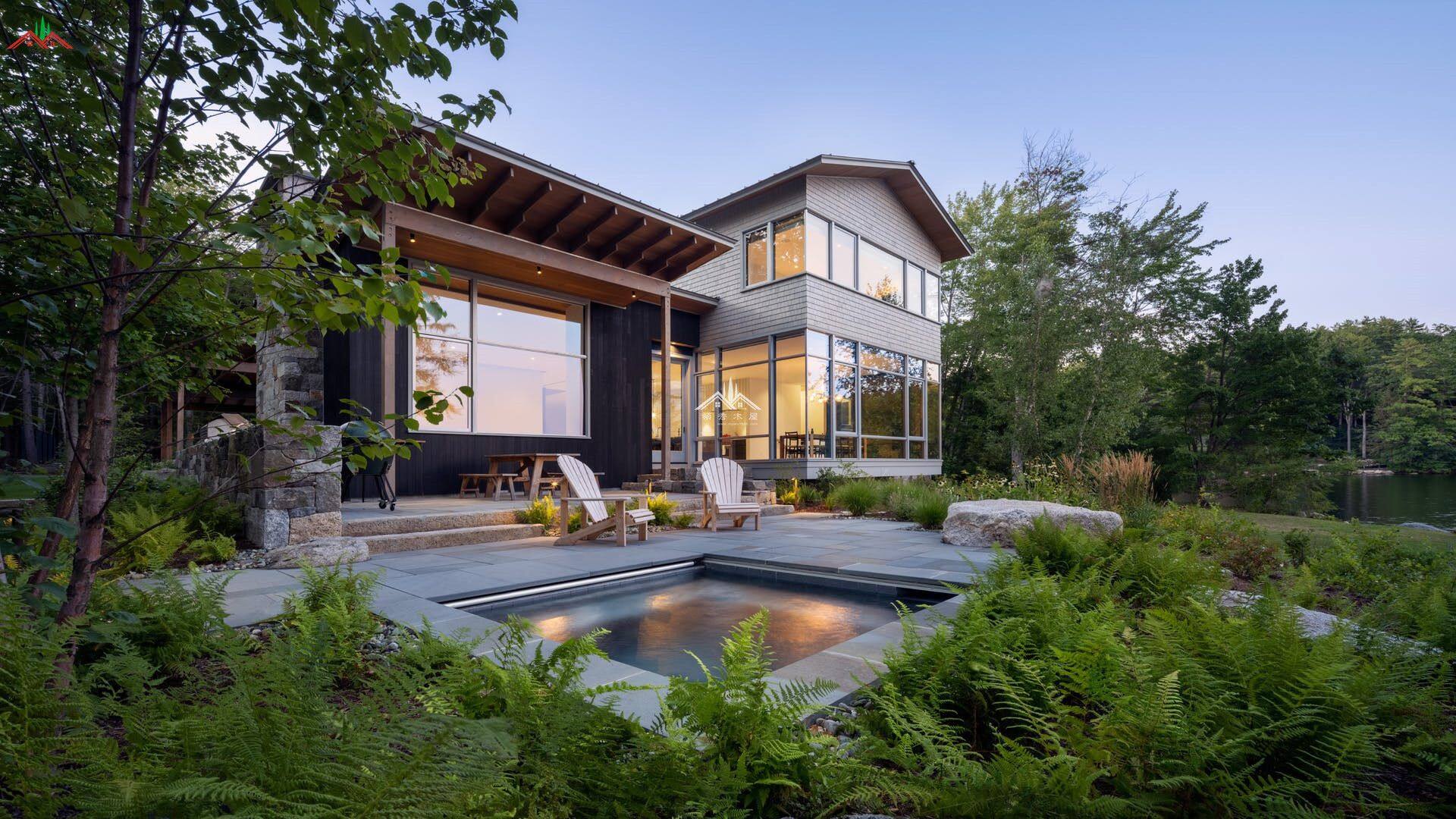 簡約輕奢風(fēng)格木屋