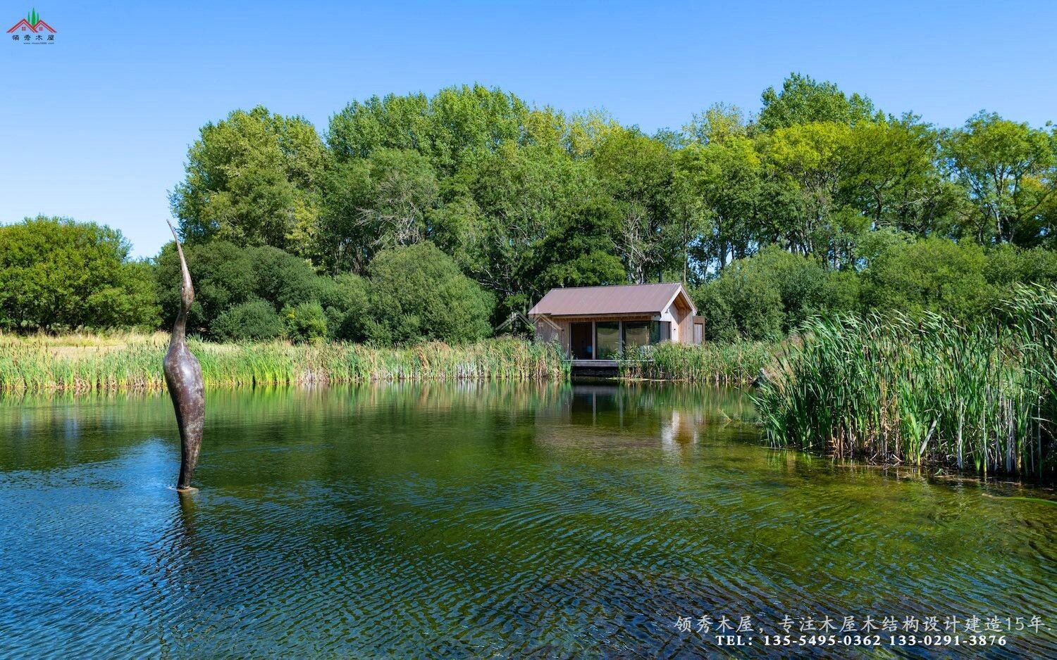 魚塘小木屋
