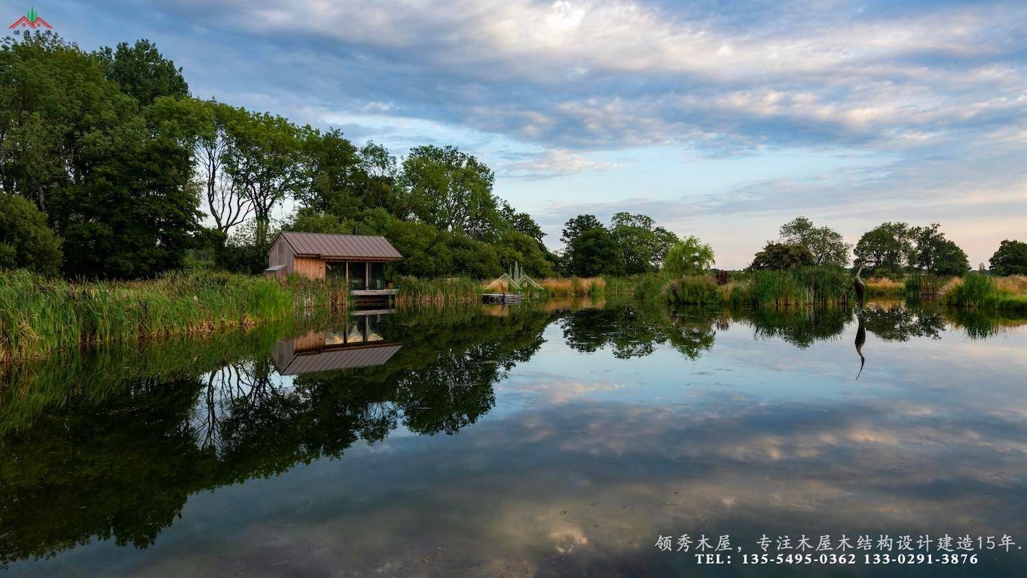 魚塘小木屋