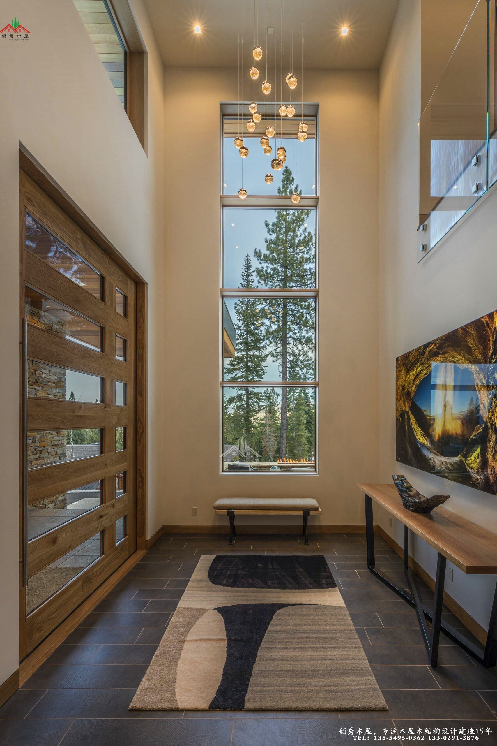 純現(xiàn)代風(fēng)格木別墅