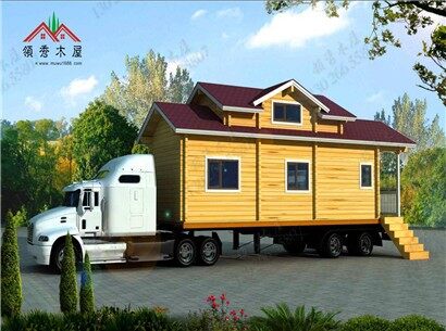 汽車移動木屋，汽車木屋