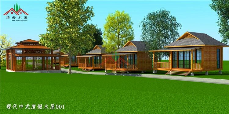 現(xiàn)代中式度假木屋