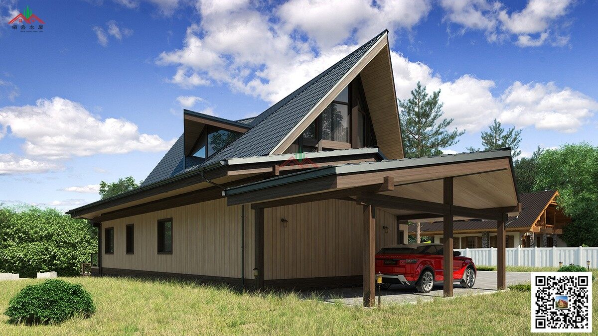 386平方大型雙層木屋別墅(圖4)