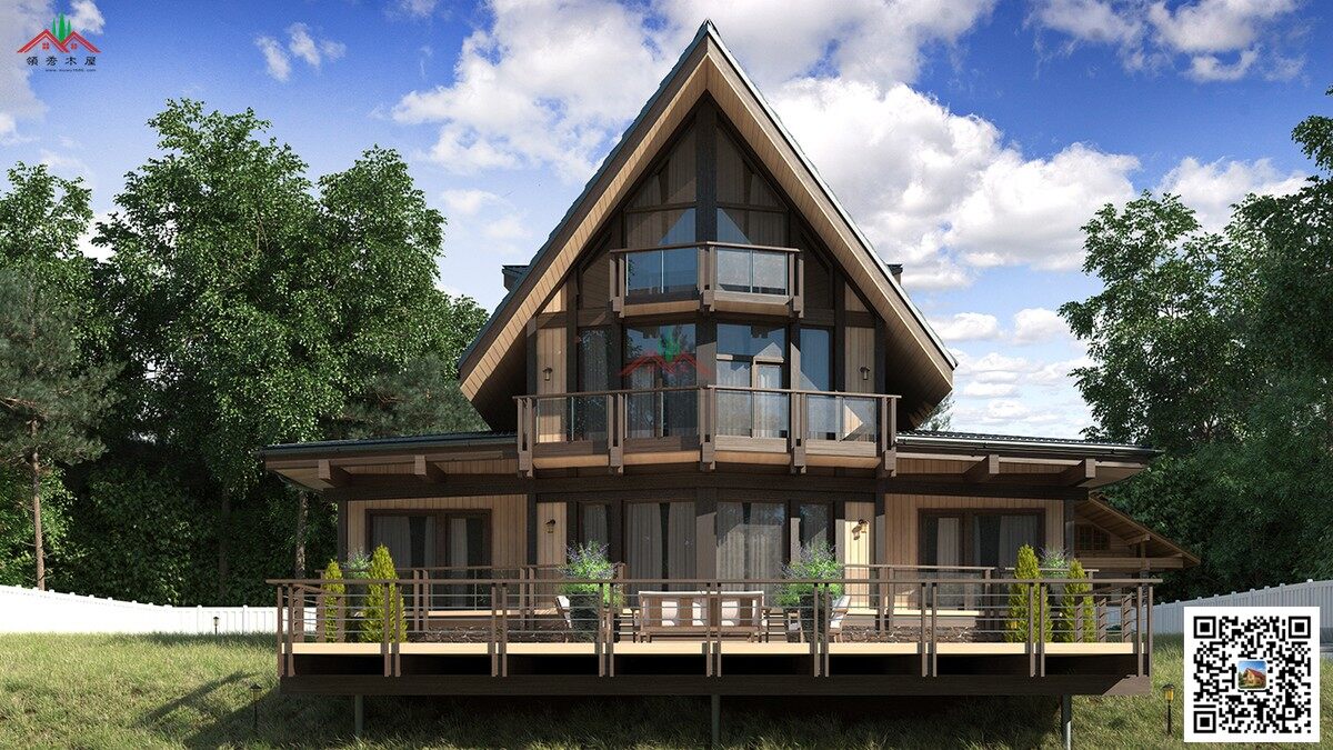 386平方大型雙層木屋別墅(圖5)