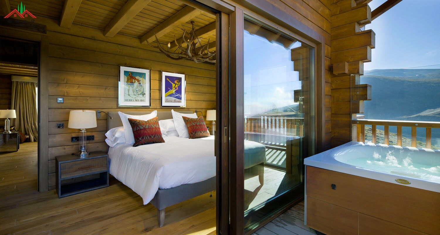 高檔度假木別墅酒店