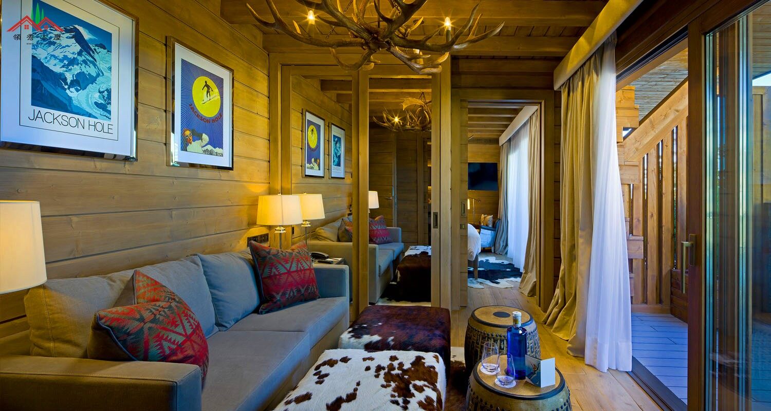 高檔度假木別墅酒店