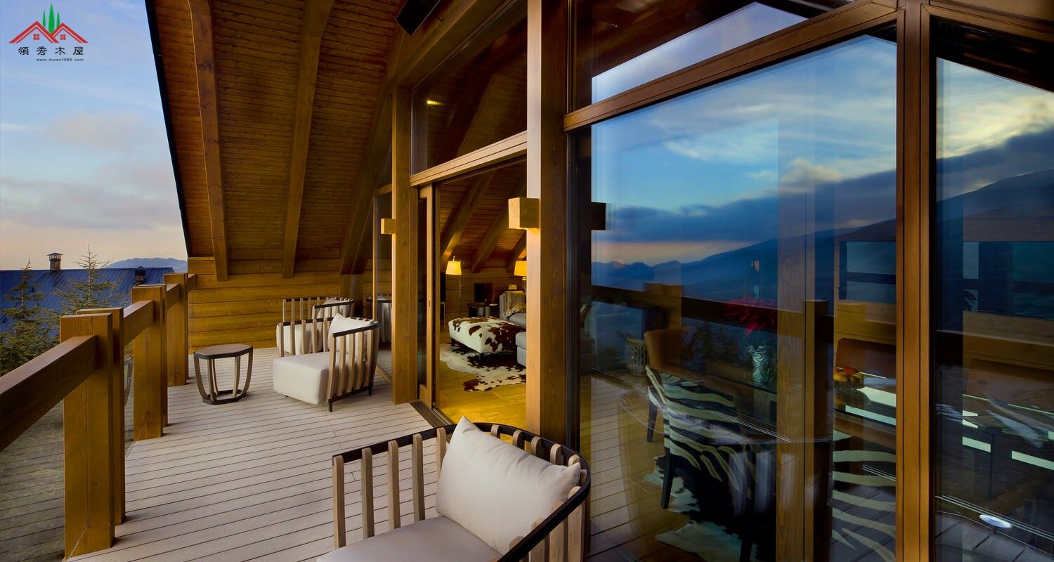 高檔度假木別墅酒店