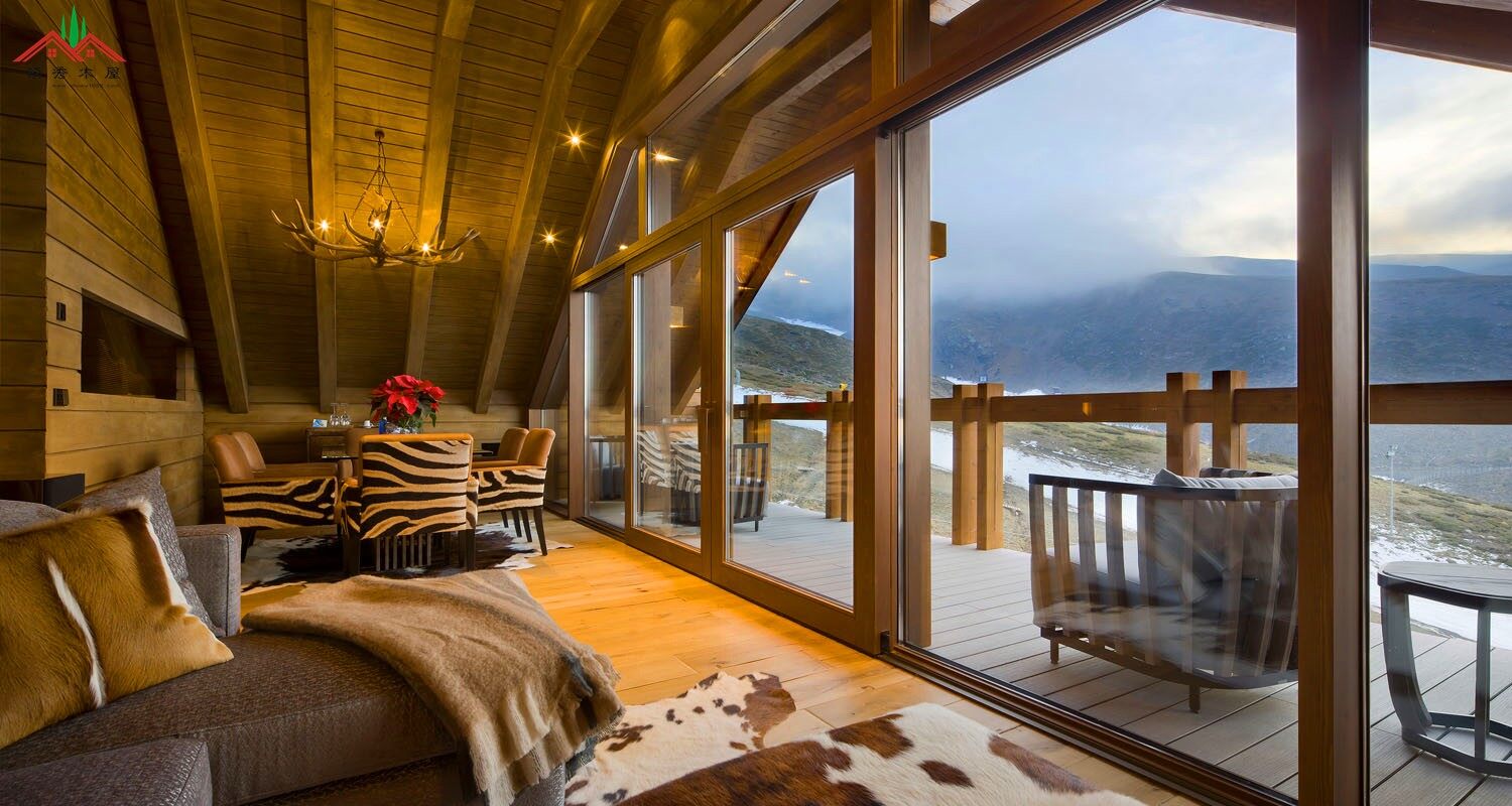 高檔度假木別墅酒店