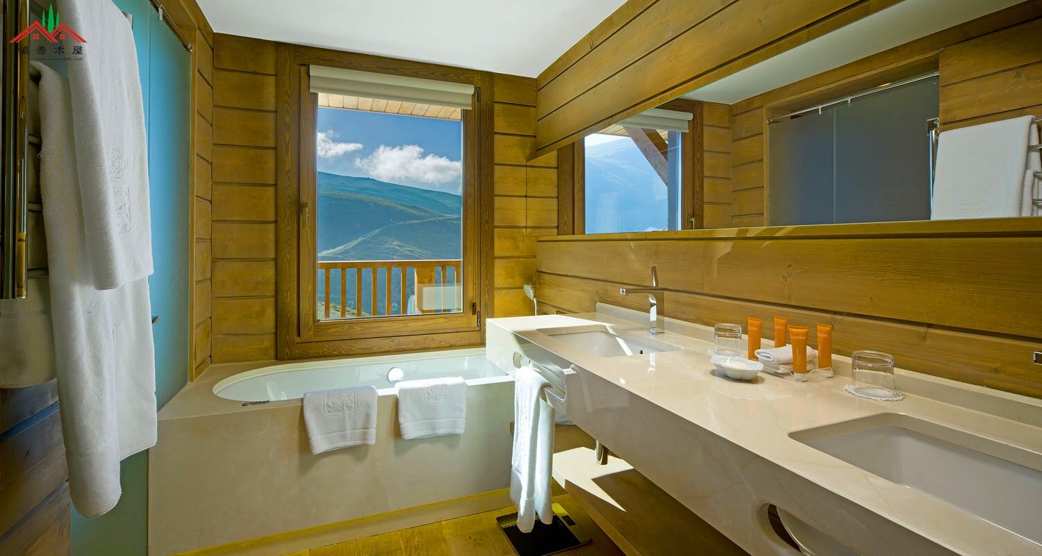 高檔度假木別墅酒店