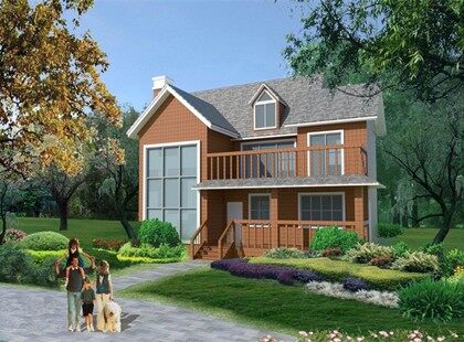 領(lǐng)秀木屋公司搭建低碳木屋