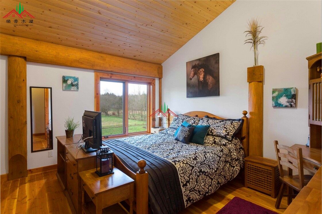 領(lǐng)秀木屋內(nèi)蒙古原木屋別墅